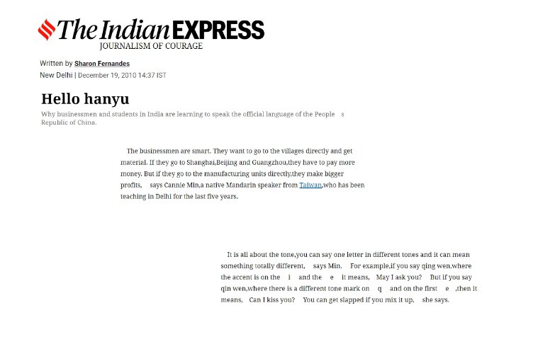 Learn Chinese Language in Delhi 4