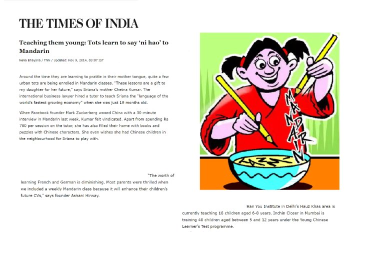 Learn Chinese Language in Delhi 5